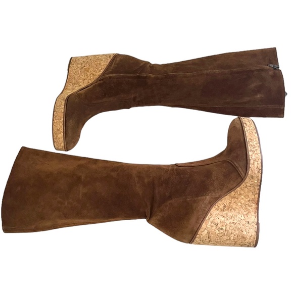 Barneys New York CO-OP Corinn’ Wedge Boots - Picture 5 of 13